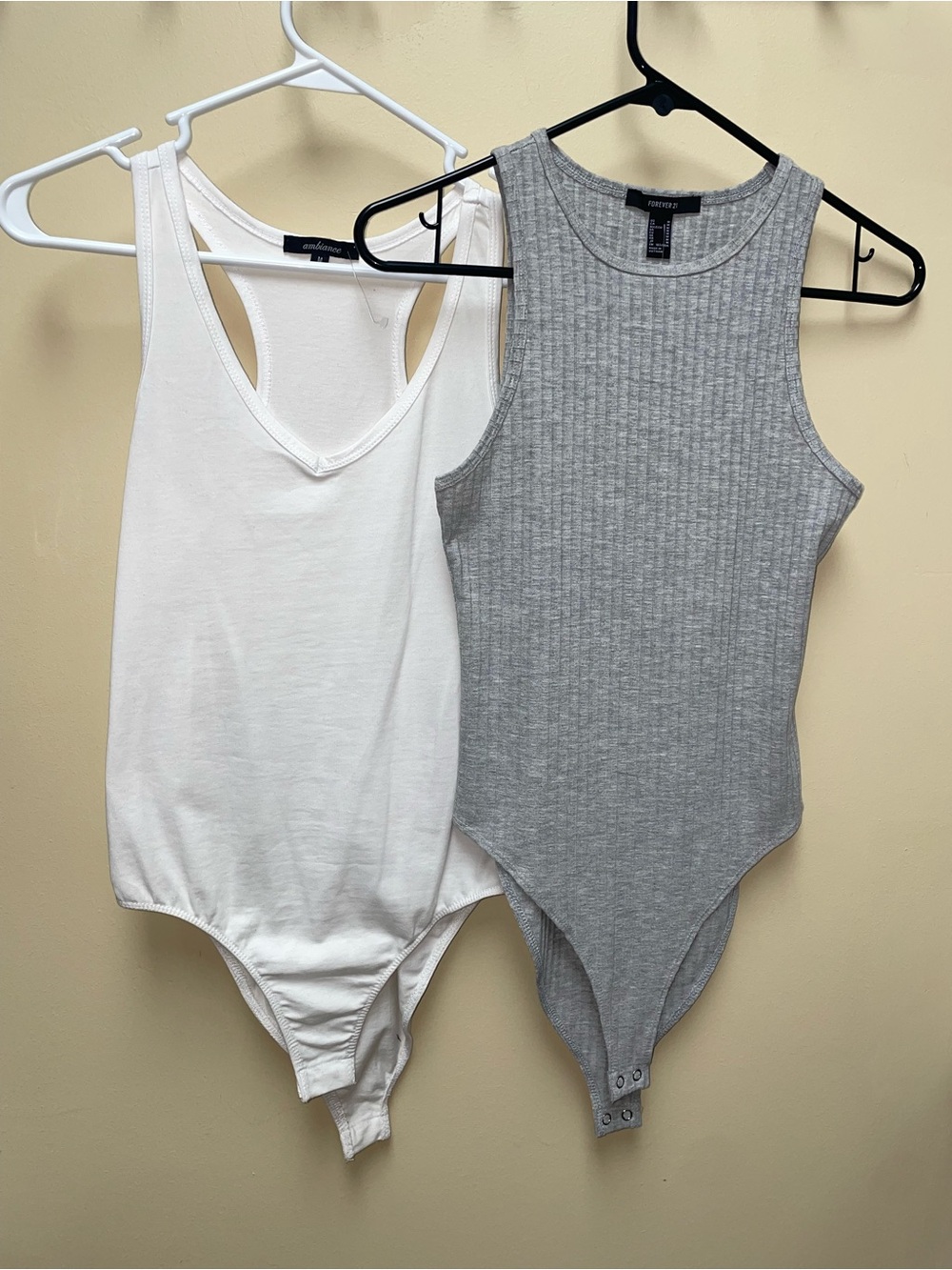 White & Gray Bodysuit Pack